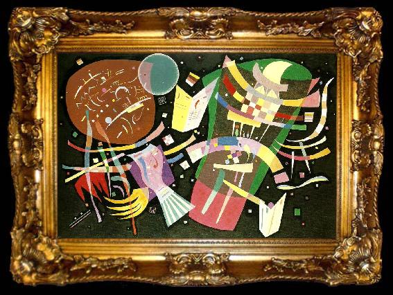 framed  Vassily Kandinsky dominant curve., ta009-2